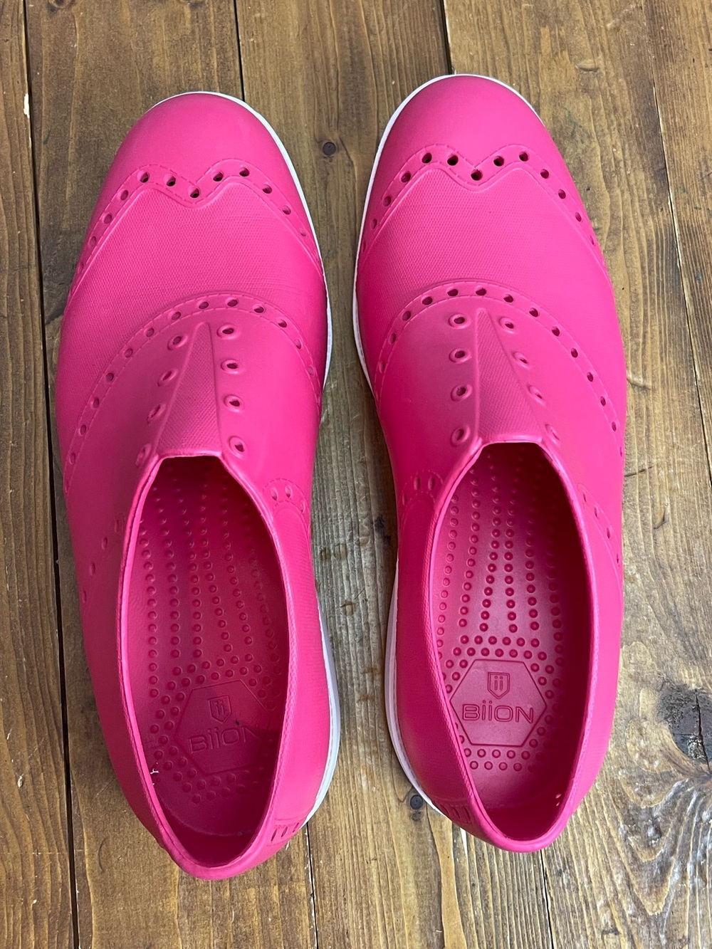 Biion The Oxford EVA foam slip-on golf shoes Womens size 11